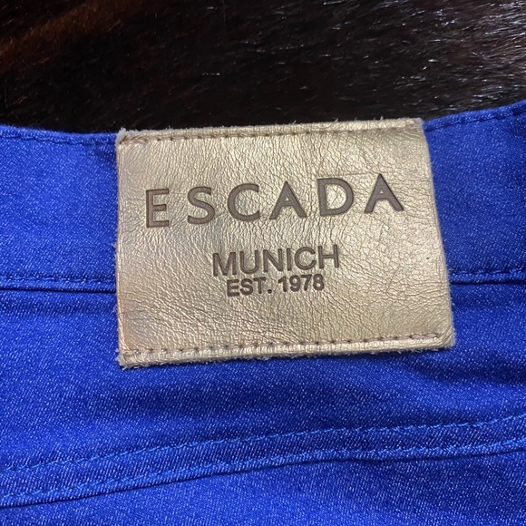 NEW Escada Straight Leg Stretch Jeans Size 14 - Picture 4 of 8